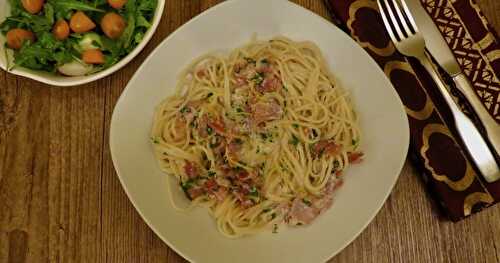 Spaghetti au citron à l’italienne 