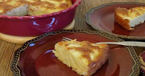 Gâteau rustique aux pommes +