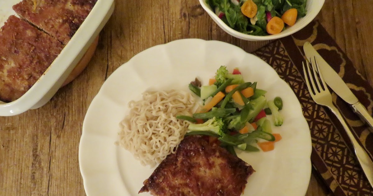 Pain de viande à l’orange à l’orientale + 