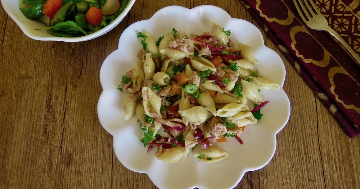 Salade de pâtes de thon vide-frigo + 