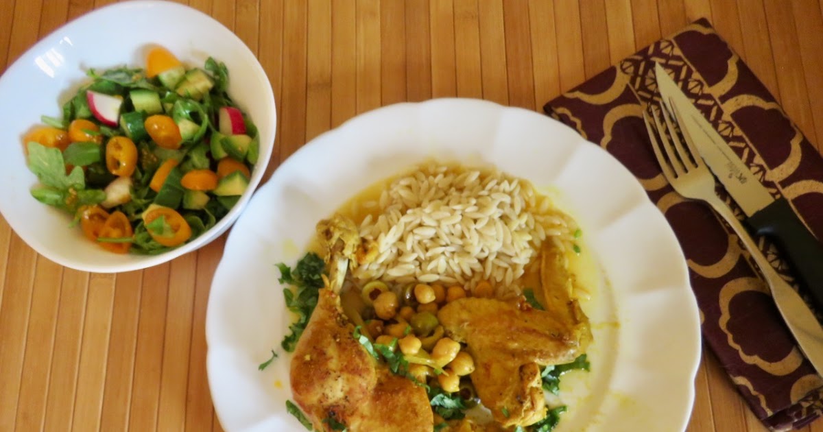 Vacances en cuisine 22 - Poulet entier à la marocaine de Stefano Faita + 