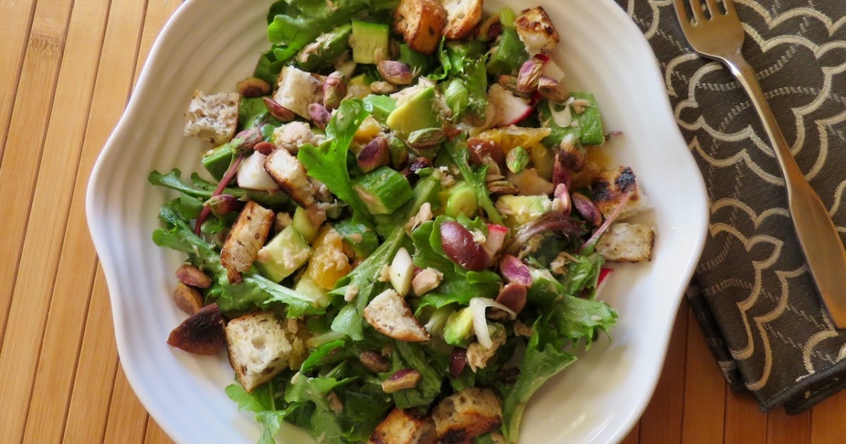 Vacances en cuisine 49 - Salade-repas de thon craquante + 