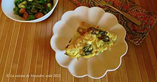 V61 - Omelette aux courgettes à l’italienne +