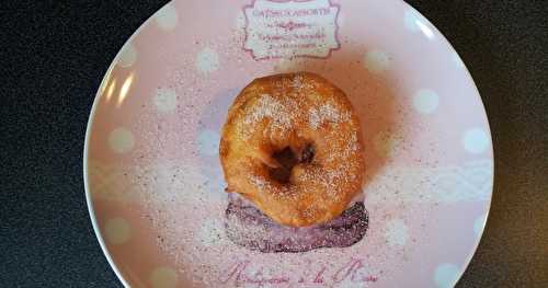 Beignets bretons aux pommes et au cidre