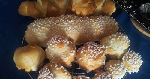 Brioches au lait ribot sans œuf