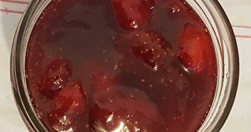 Confiture de fraises 