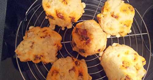 Cookies au chorizo et à l'emmental