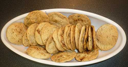 Crackers au thym et au paprika