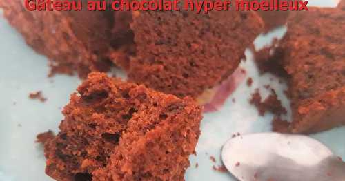 Gâteau au chocolat avec une touche de cannelle et hyper hyper moellleux