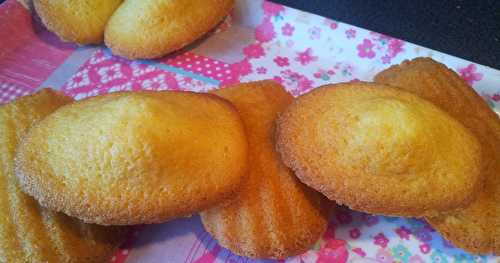 Madeleines de Pierre Hermé