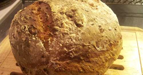 Pain rustique multi-céréales et au levain