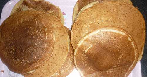 Pancakes sans oeufs