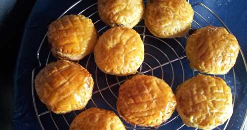 Petites galettes des rois à la crème d'amande