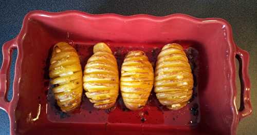 Pommes de terre Hasselback