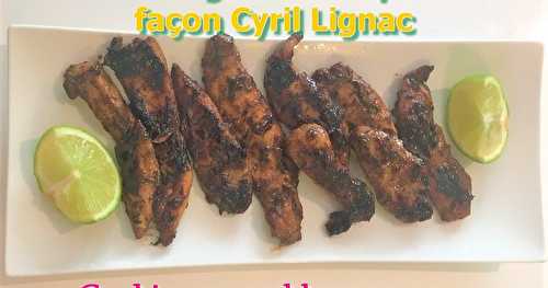 Poulet grillé aux épices façon Cyril Lignac