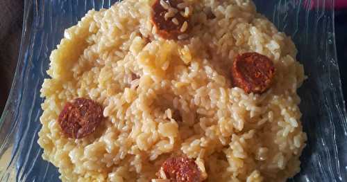 Risotto au chorizo