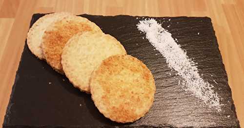 Sablés à la noix de coco