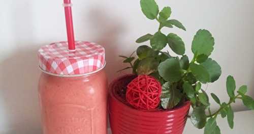 Smoothie à la fraise