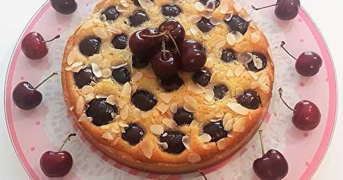 Tarte amandine aux cerises