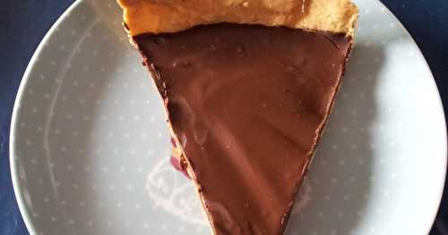 Tarte au chocolat sans oeufs