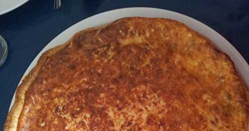 Tarte aux fromages sans oeufs