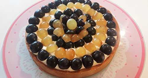 Tarte aux raisins sans oeufs