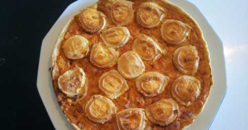 Tarte aux tomates et au fromage de chèvre