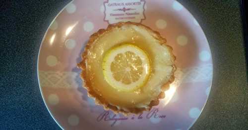 Tartelettes au citron sans oeufs