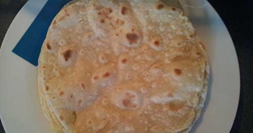 Tortillas de blé maison