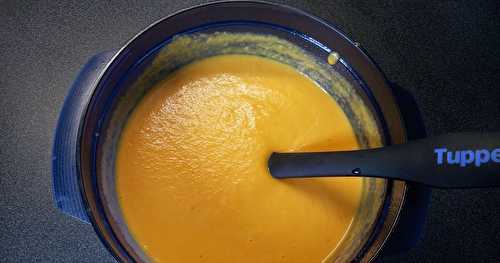 Velouté de carottes et de pommes de terre Tupperware