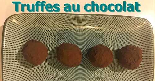 Truffes au chocolat