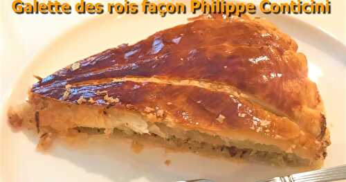 Galette des rois façon Philippe Conticini