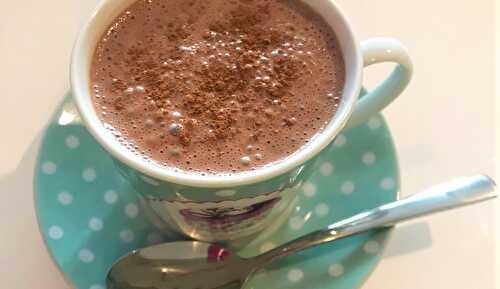 Chocolat chaud soja-vanille