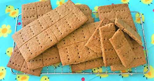 Biscuits façon Graham crackers