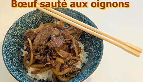 Bœuf sauté aux oignons