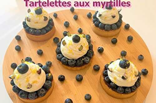 Tartelettes aux myrtilles