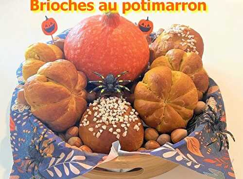 Brioches au potimarron sans œufs 