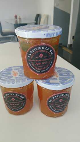 Confiture melon vanille