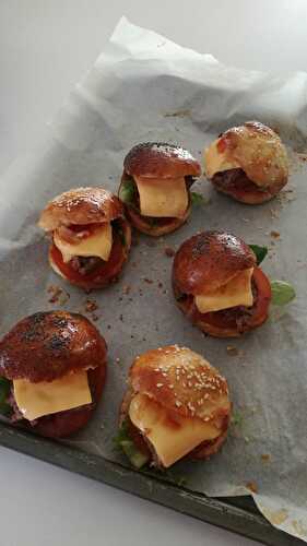 Mini burger apéro
