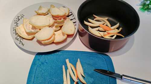 Orangettes et citronettes - La cuisine de Nat