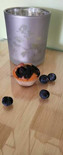 Aubergine et mini muffins myrtilles à l'omnicuiseur
