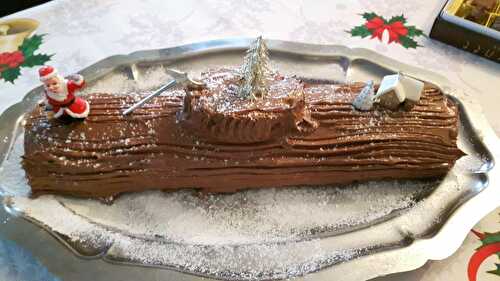 BUCHE AU CHOCOLAT