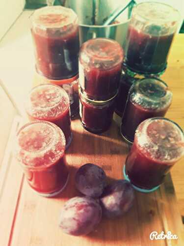 CONFITURE DE PRUNE ( Thermomix)