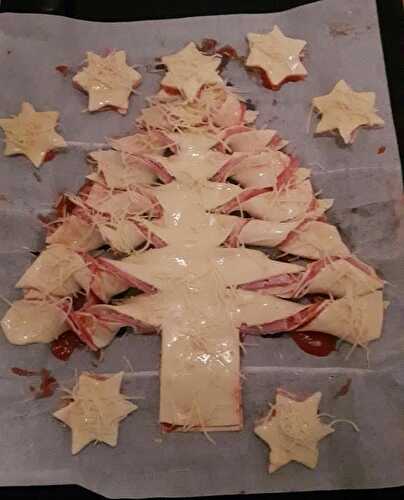 FEUILLETE EN FORME DE SAPIN (sans thermomix)