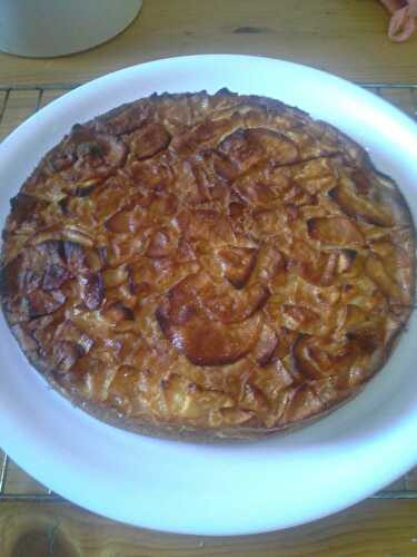 Gateau invisible aux pommes ( thermomix)