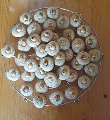 NOISETINS (bredeles noisette)