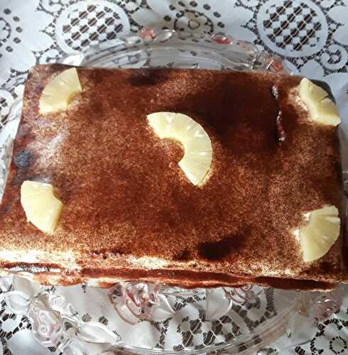 REVISITE DU TIRAMISU A L ANANAS