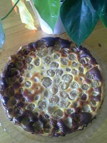 Tarte aux raisins