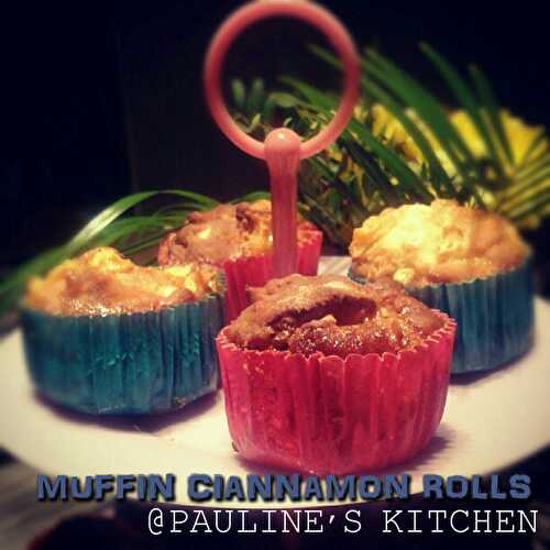 Muffins « cinnamons rolls »