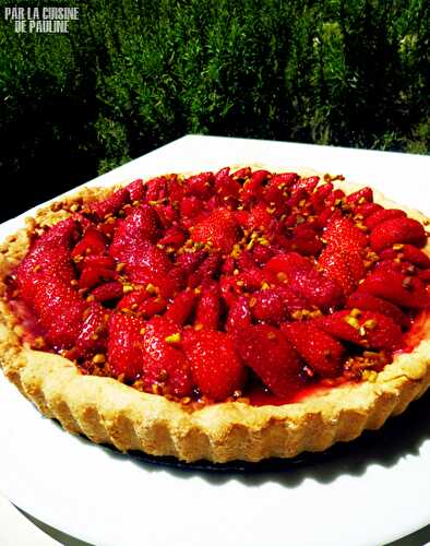 Tarte aux fraises de Carpentras